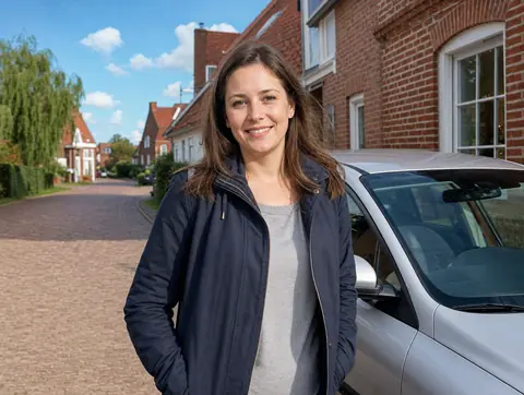Verkäufer aus Isenbüttel mit dem verkauften Fahrzeug
